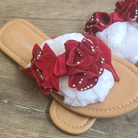 ❤️‍🔥FOREVER woman's summer slip on sandals. - Picture 3 of 6